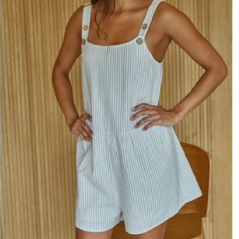 by together striped romper